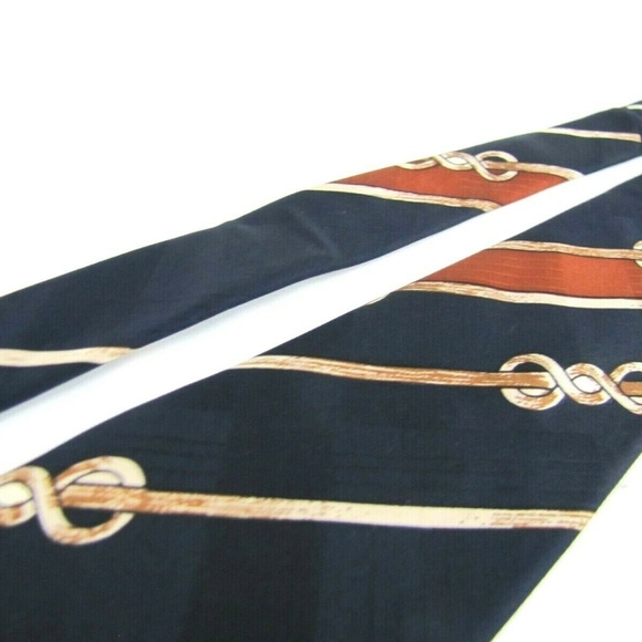 LANVIN Tie Nautical Rope Knots Couture GOGO Mod - Picture 8 of 8